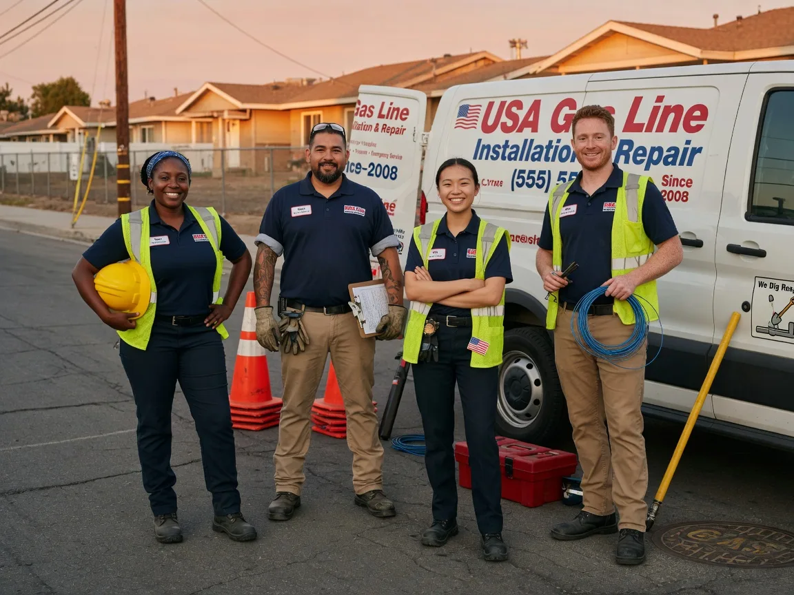 Gas Line Installation company in Greentown, PA